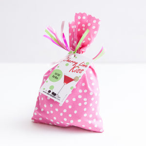 Cherry Lime Kiss - Slushy Wine Mix in Pink Bag