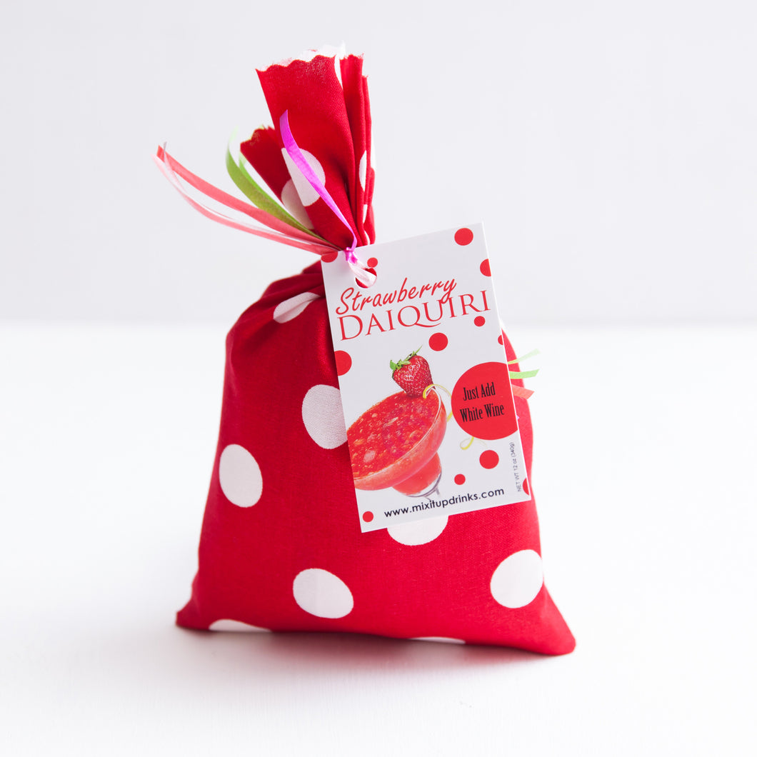 Strawberry Daiquiri - Slushy Wine Mix in Red Bag